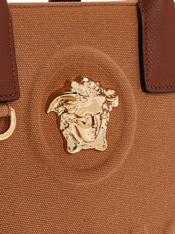 Versace メドゥーサ トートバッグ | ブラウン | FARFETCH JP