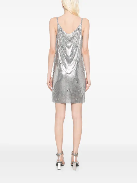 Versace aluminum metal mesh dress 10187391A12739 - 3