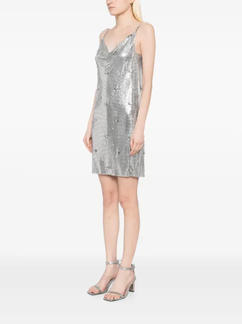 Versace aluminum metal mesh dress 10187391A12739 - 2