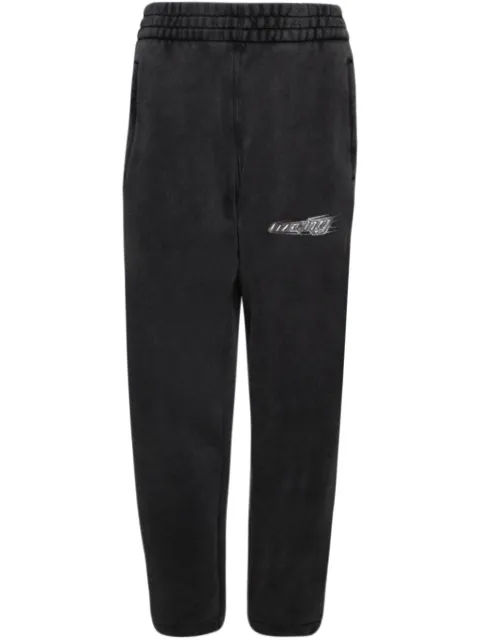 Alexander Wang logo-print track pants