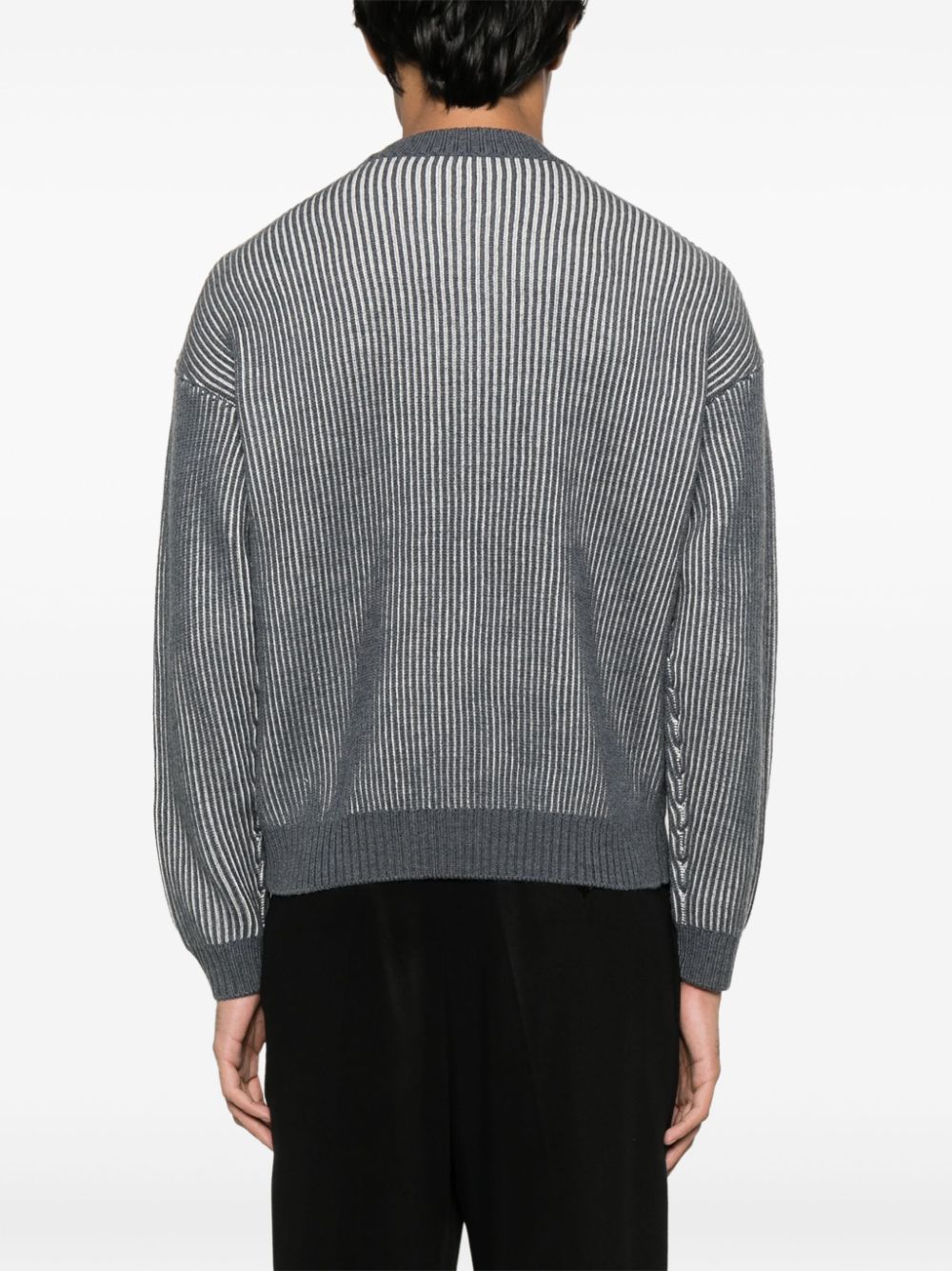 Emporio Armani ribbed sweater Men