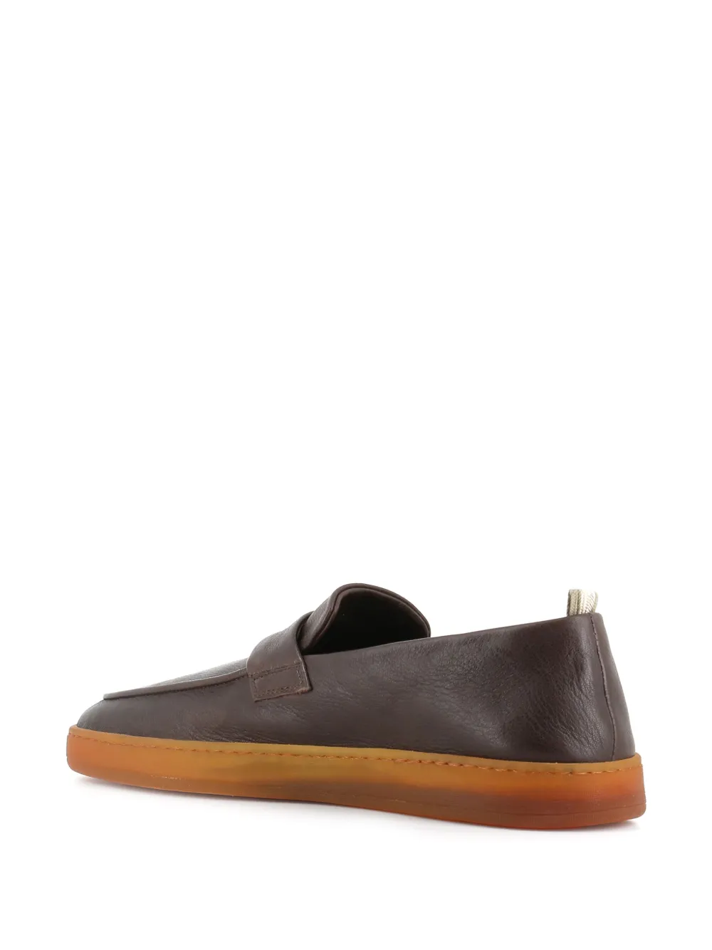 Officine Creative leather loafers Grey