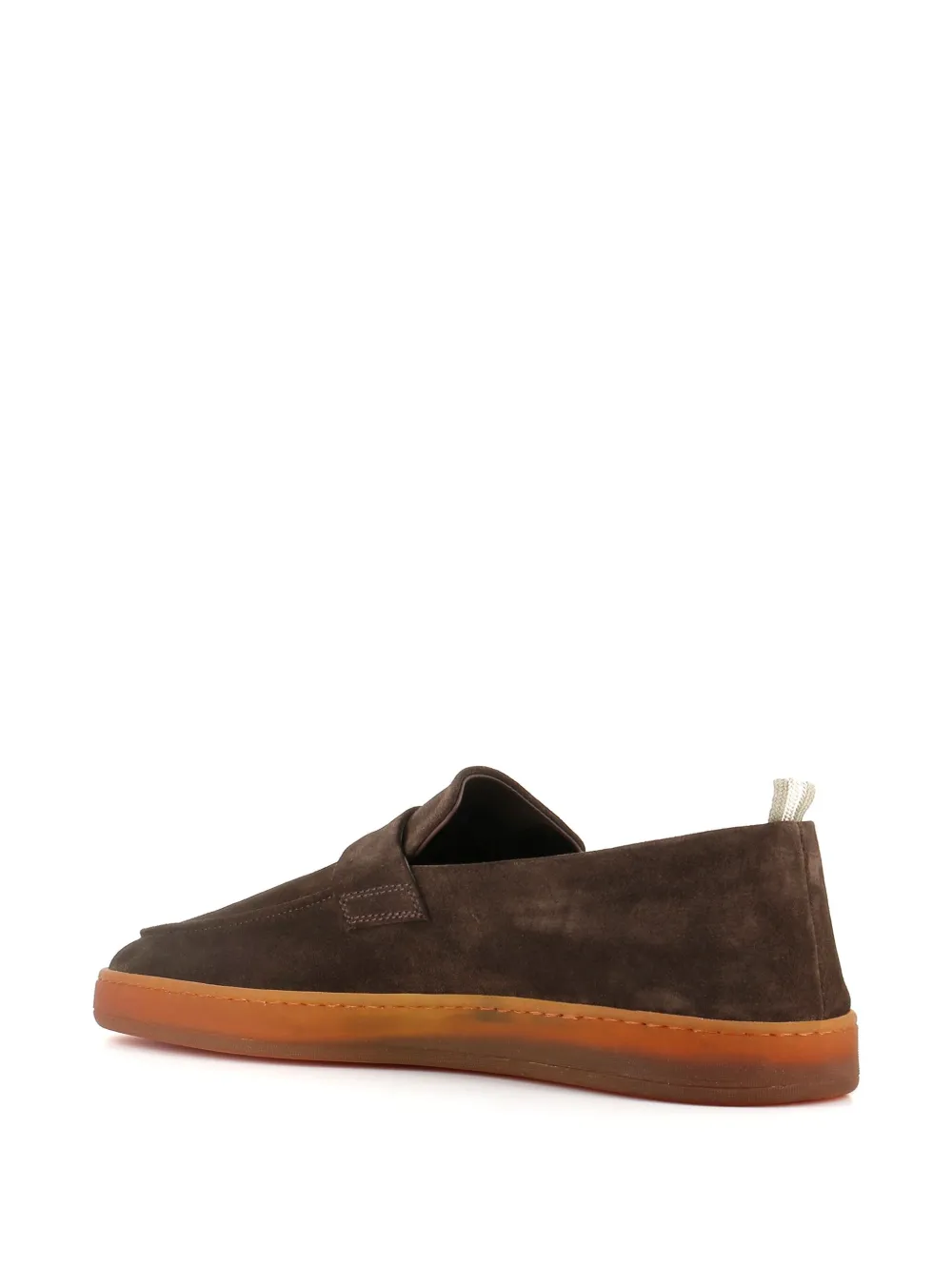 Officine Creative Suède loafers Bruin