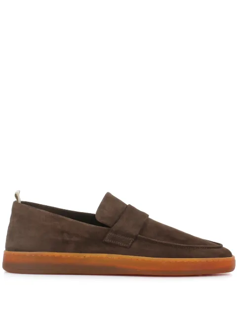 Officine Creative スエード ローファー