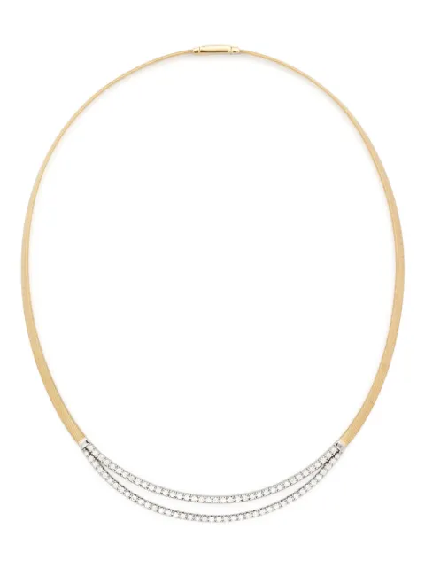 Marco Bicego collier en or 18ct pavé de diamants