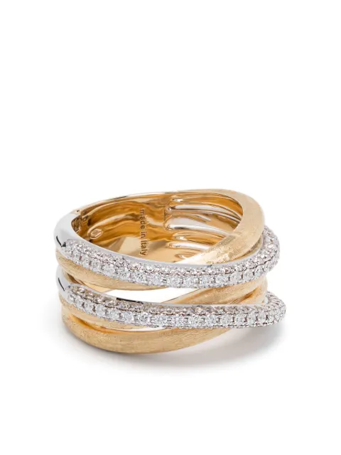 Marco Bicego anillo en oro amarillo de 18kt con diamante