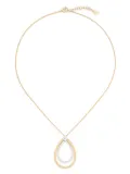 Marco Bicego 18K yellow gold diamond pendant necklace