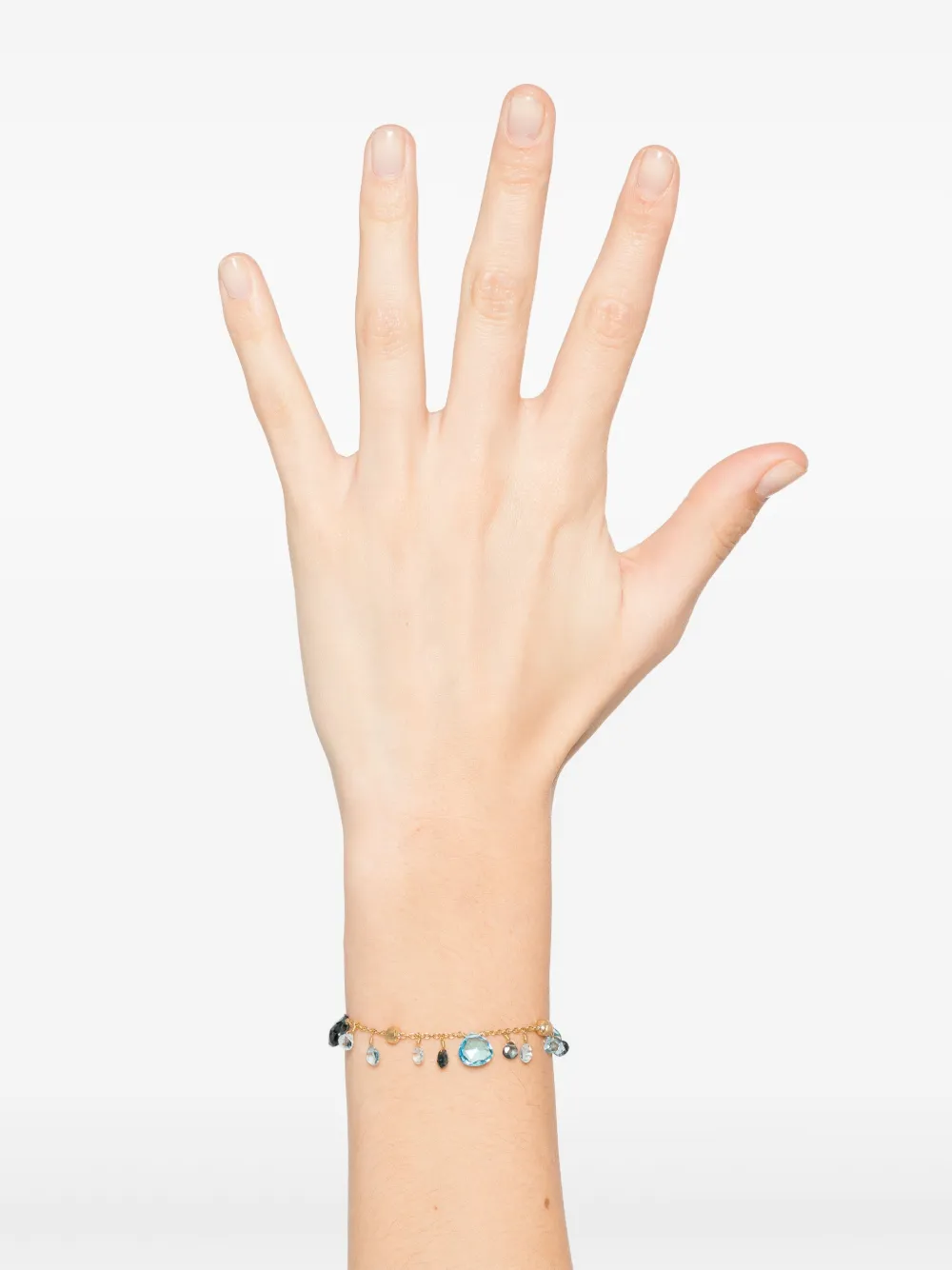 Marco Bicego 18kt geelgouden armband met topaas