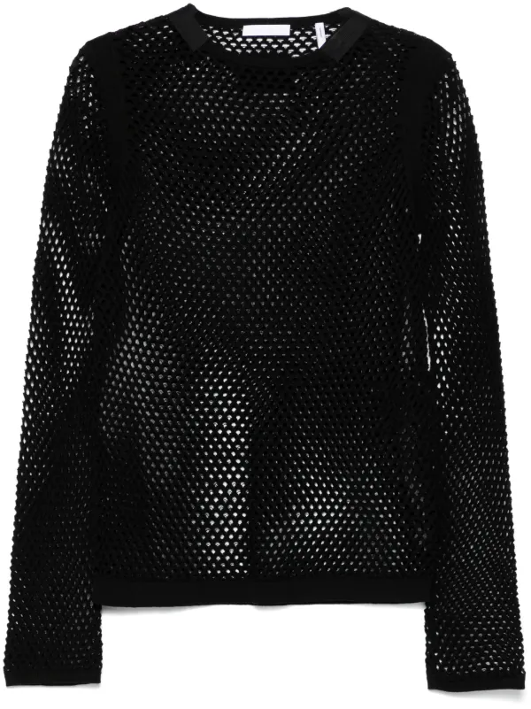 Helmut Lang ロングスリーブ セーター | ブラック | FARFETCH JP