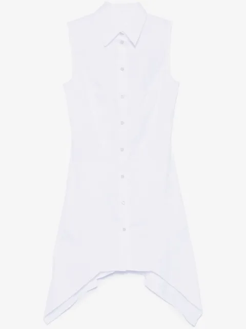 Helmut Lang bustier-detail sleeveless mini dress