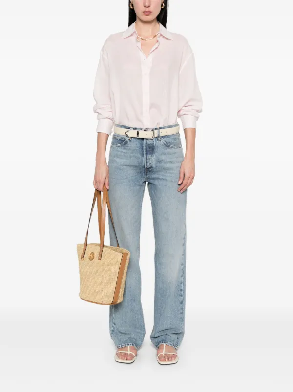 FRAME The Vertical Jeans | Blue | FARFETCH PL