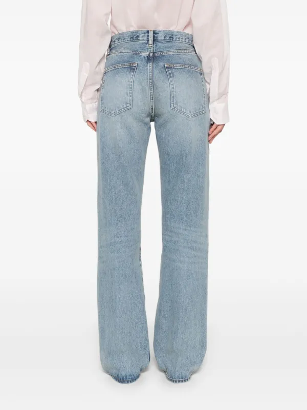 FRAME The Vertical Jeans | Blue | FARFETCH PL