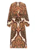 Johanna Ortiz Across Paradise midi dress - Green