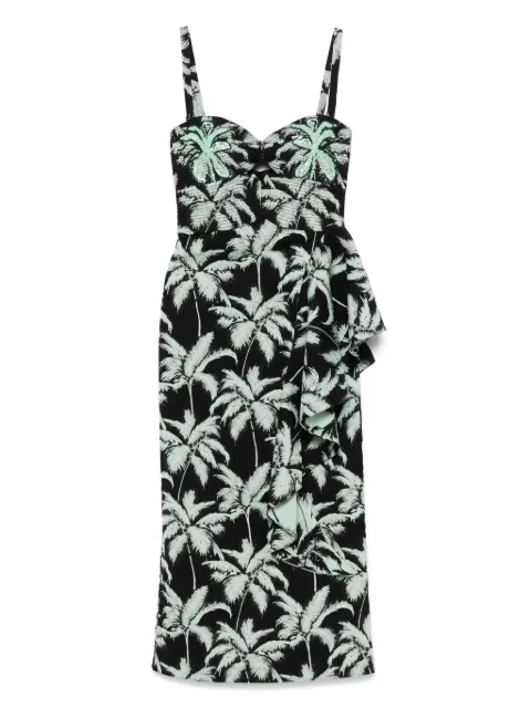 Johanna Ortiz threaded palms midi dress