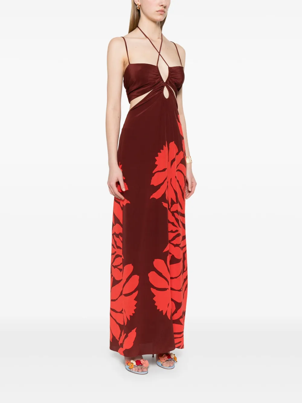 JOHANNA ORTIZ ANDALUSIAN RHYTHMS MAXI DRESS