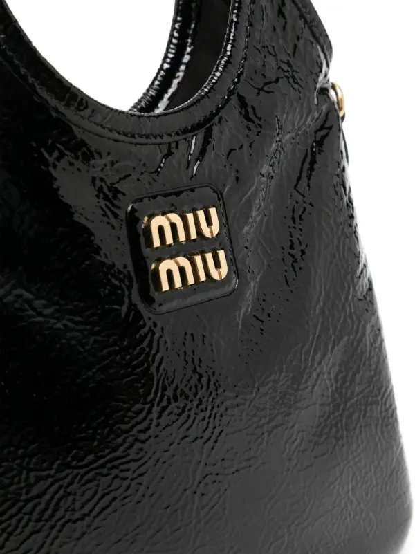 Miu Miu Ivy Tote Bag | Black | FARFETCH