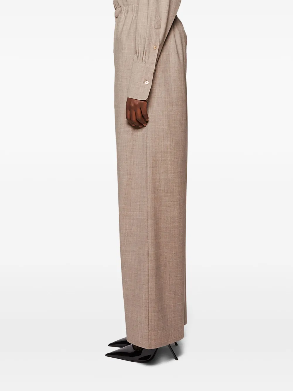 Ludovic De Saint Sernin Boxer Trousers In Neutral