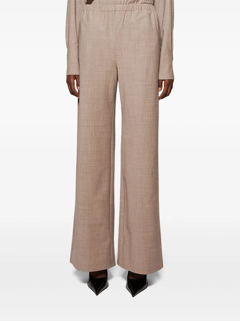 Ludovic De Saint Sernin Boxer Trousers In Neutral