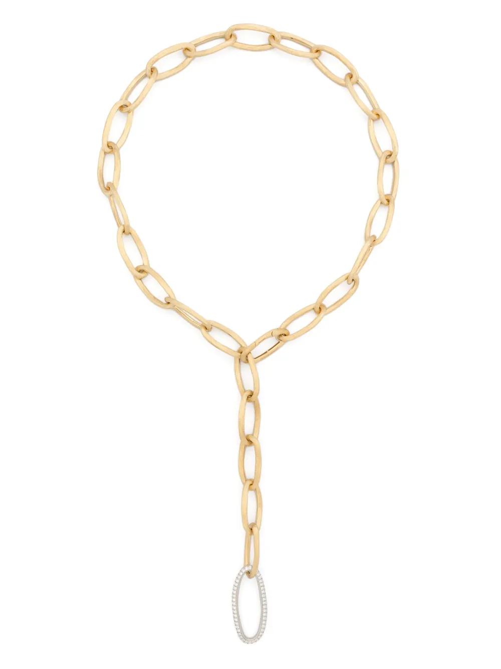 Marco Bicego ダイヤモンド ネックレス 18Kイエローゴールド - ゴールドトーン Marco Bicego ダイヤモンド ネックレス 18Kイエローゴールド - ゴールドトーン