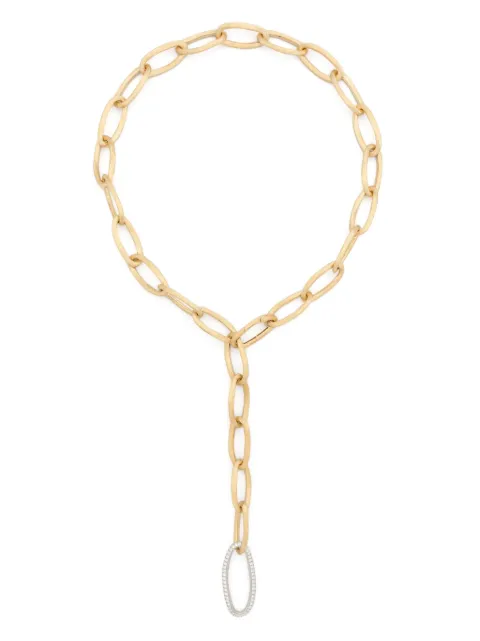 Marco Bicego collar en oro amarillo de 18kt con diamante