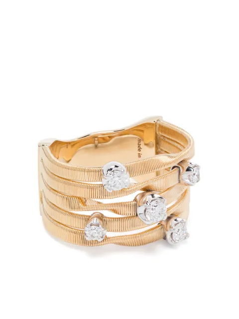 Marco Bicego anillo Five en oro amarillo de 18kt con diamante