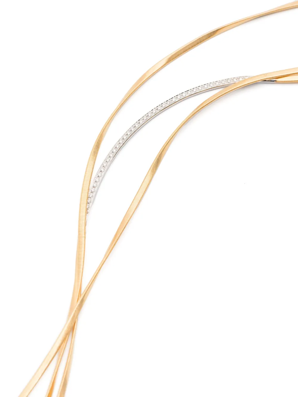 Marco Bicego Collana in oro giallo 18kt con diamanti | Collane | Image 3