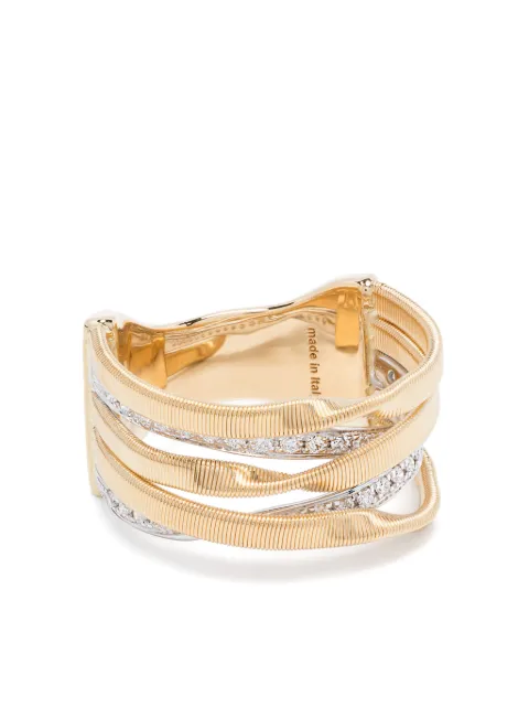 Marco Bicego anillo en oro amarillo de 18kt con diamante