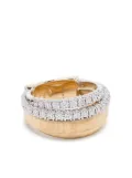 Marco Bicego 18K yellow gold diamond stackable ring