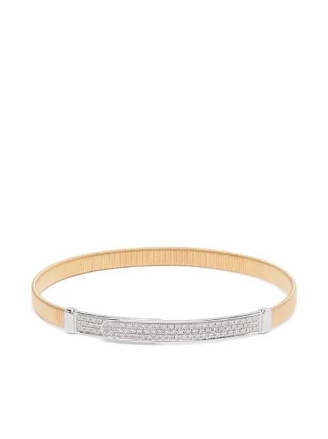 Marco Bicego brazalete en oro amarillo de 18kt con diamante
