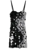 Nensi Dojaka sequined mini dress - Black