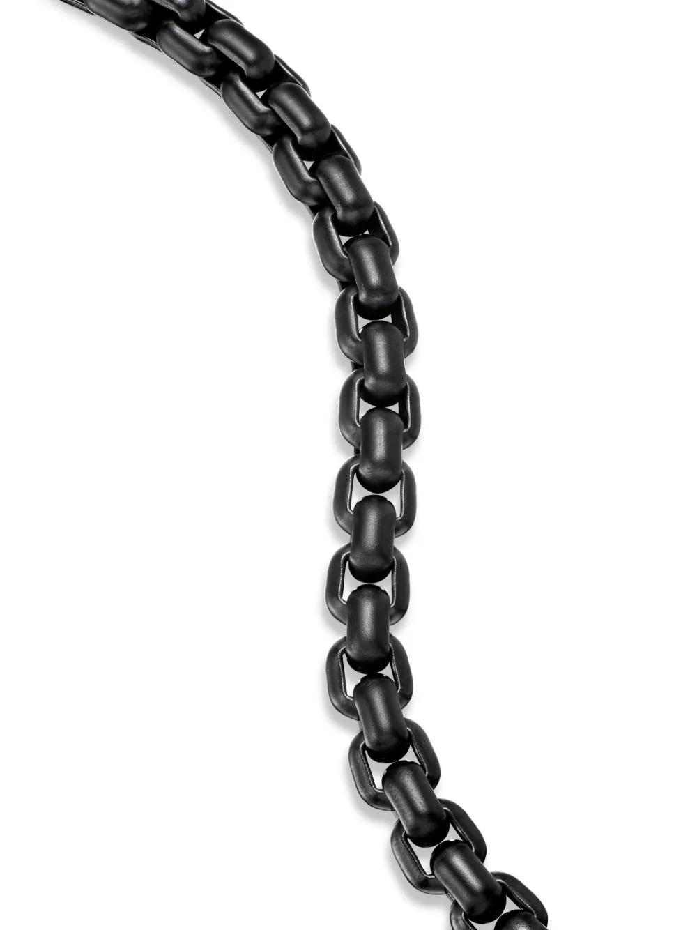 David Yurman Sterling Silver Box-chain Bracelet In Silver