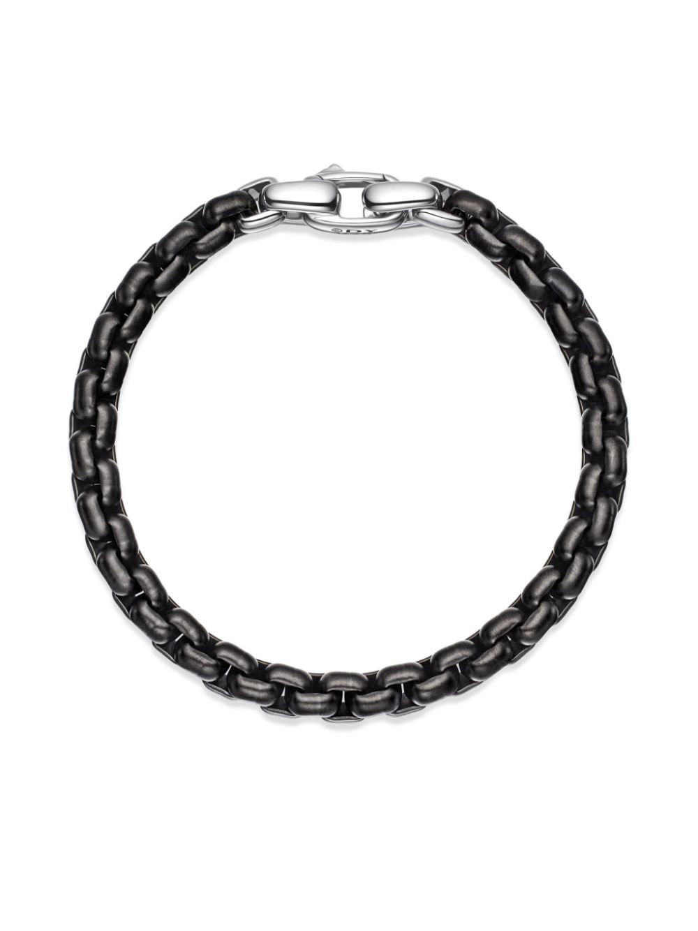 David Yurman sterling silver box-chain bracelet - Zilver