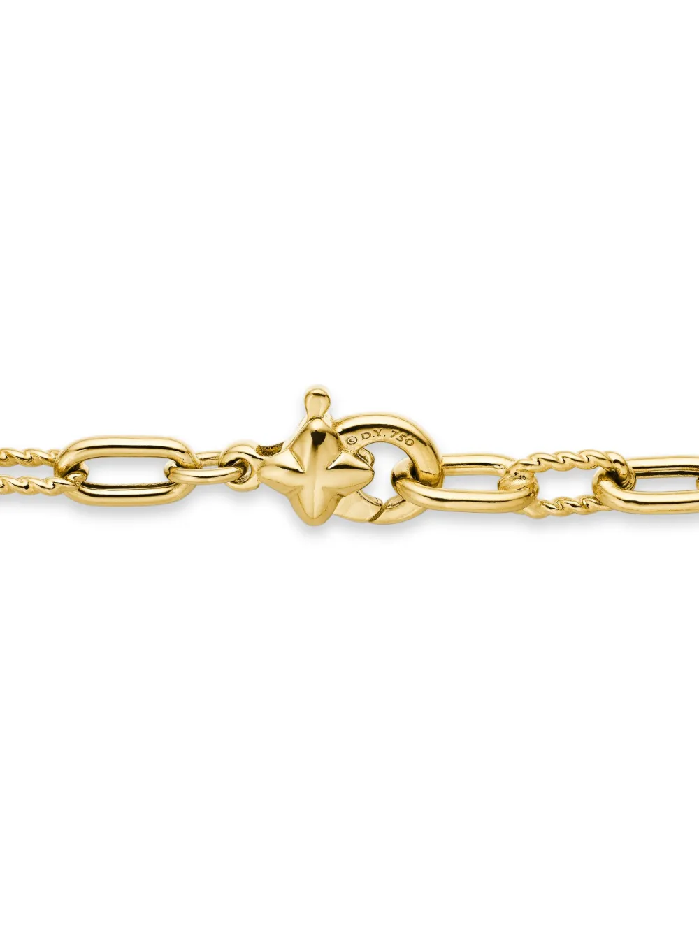DAVID YURMAN 18KT YELLOW GOLD DY MADISON CHAIN NECKLACE (3MM)