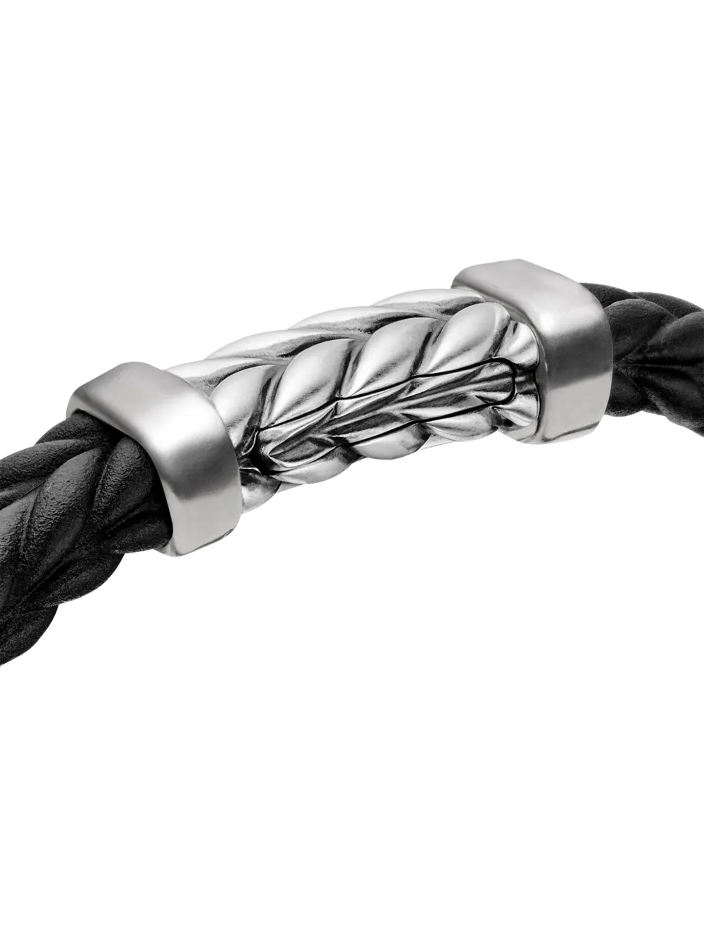 David Yurman Sterling Silver Chevron Bracelet In Silver