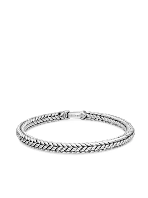 David Yurman sterling silver Chevron bracelet (6mm)