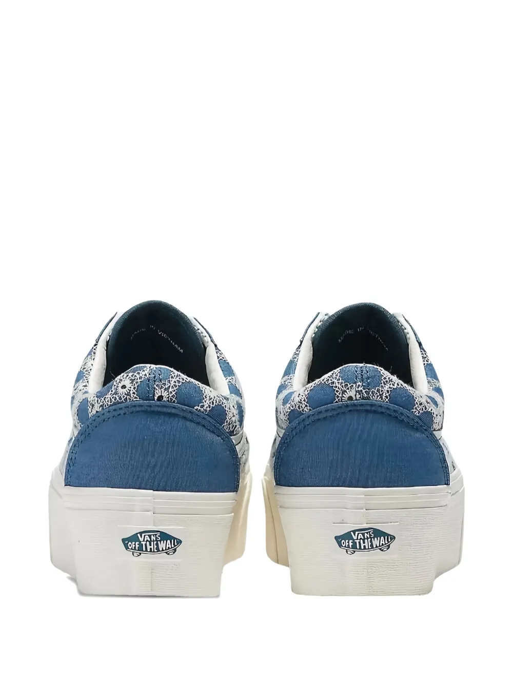 Vans Old Skool "blue/white" Sneakers In Blue