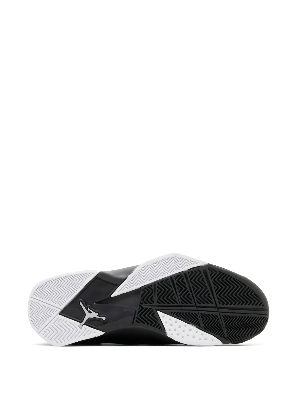 Jordan True Flight "Black Metallic Gold Wolf Grey White" sneakers