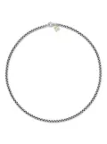 David Yurman 14kt yellow gold and sterling silver Box Chain necklace (3.6mm)