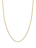 David Yurman 18kt yellow gold Box Chain necklace (1mm)