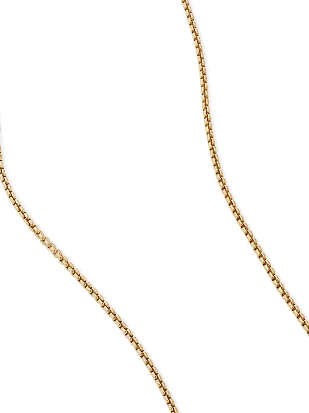 David Yurman 18K yellow gold box-chain necklace - Goud