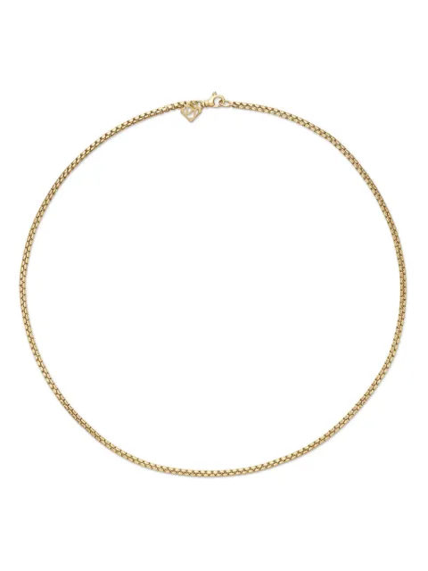 David Yurman 18kt yellow gold Box Chain necklace (2.7mm)