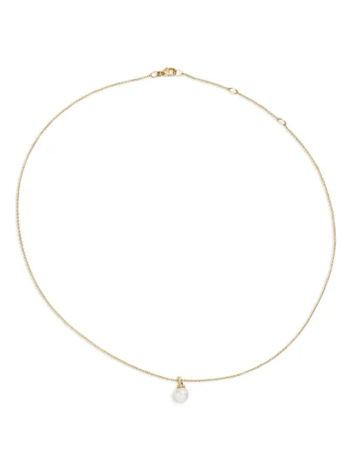 Collier Petite Solari en 18ct à perles et diamants (11,5 mm) - David Yurman - Modalova