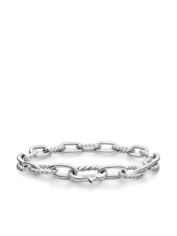 David Yurman Dy Madison ブレスレット 8.5mm スターリングシルバー 