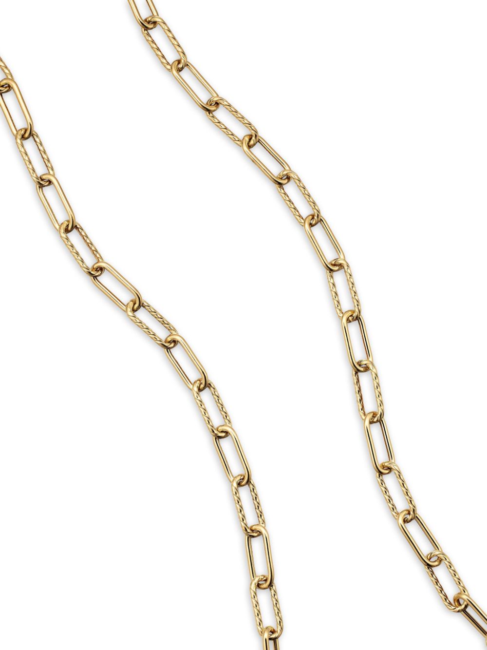 David Yurman 18kt yellow gold Madison Chain necklace - Goud