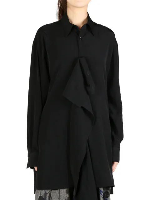Y's draped shirt