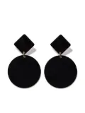 Carolina Herrera geometri-shapes drop earrings - Gold