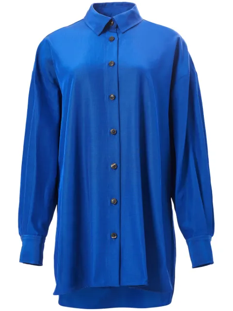 Carolina Herrera oversized tie-front shirt