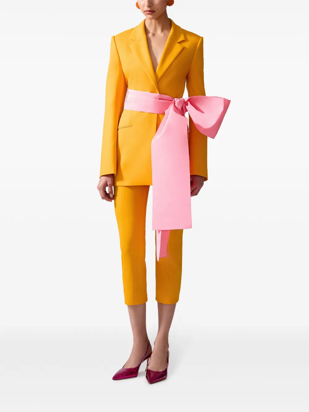 Carolina Herrera High waist broek - Oranje