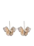 Carolina Herrera butterfly drop earrings - Gold