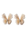 Carolina Herrera butterfly-shaped stud earrings - Gold